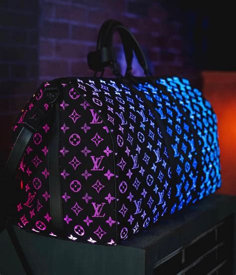 louis vuitton duffle bag light up|authentic Louis Vuitton duffle bag.